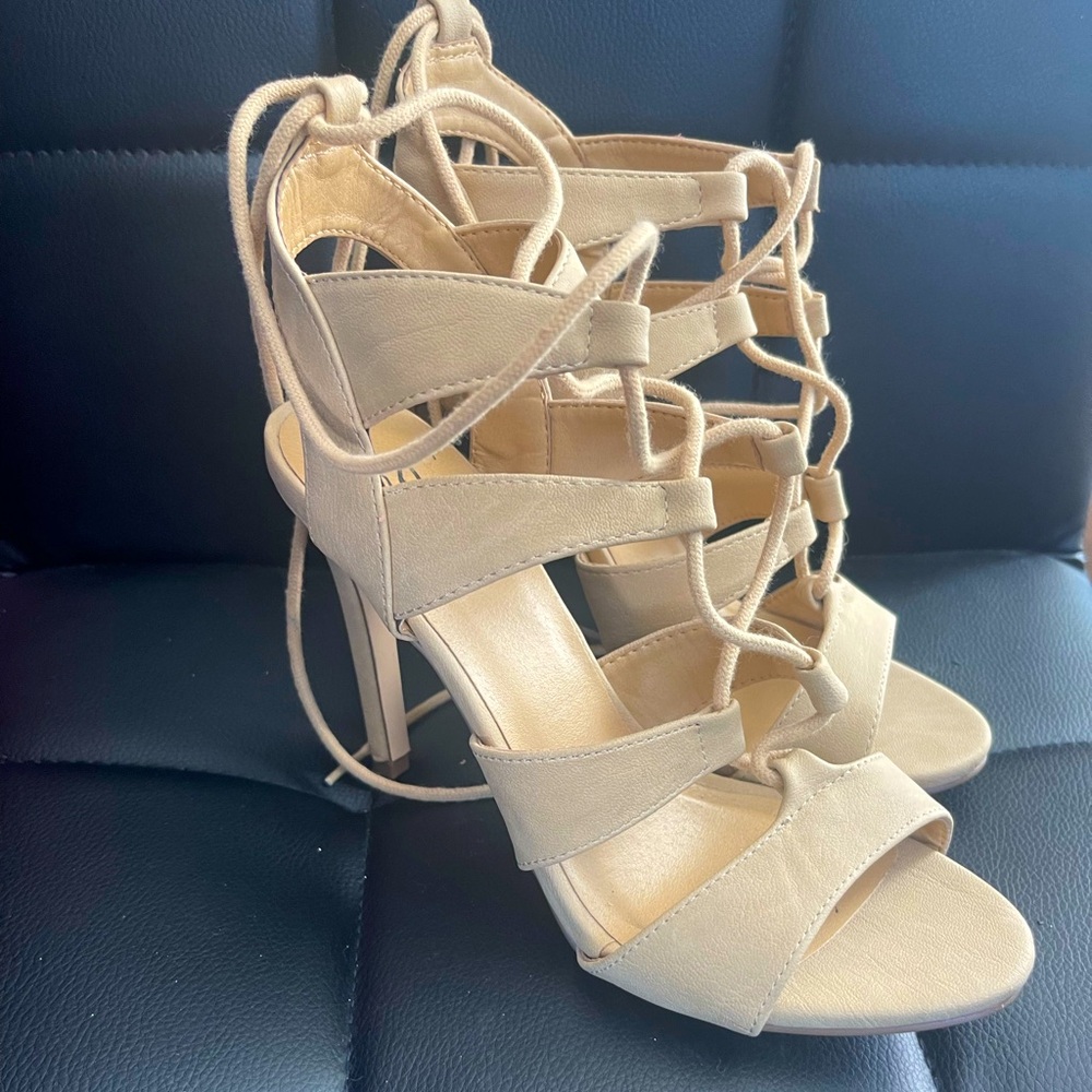 Tan High Heels